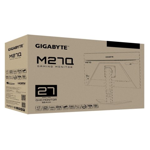 MONITOR GIGABYTE LED 27" M27Q rev 2.0 170Hz MONITOR GIGABYTE LED 27" M27Q rev 2.0 170Hz