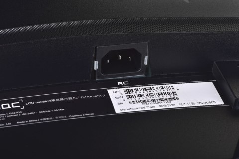 MONITOR GIGABYTE LED 27" GS27QC 165Hz MONITOR GIGABYTE LED 27" GS27QC 165Hz