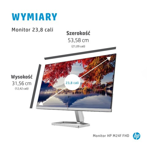 MONITOR HP LED, IPS 23,8" M24f (2D9K0E9) MONITOR HP LED, IPS 23,8" M24f (2D9K0E9)