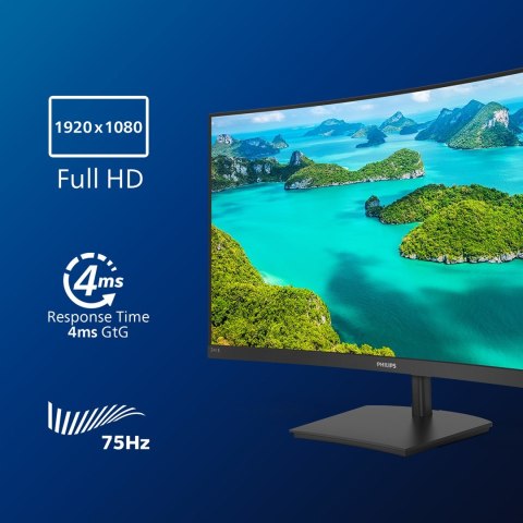 MONITOR PHILIPS LED 23,6" 241E1SCA/00 MONITOR PHILIPS LED 23,6" 241E1SCA/00