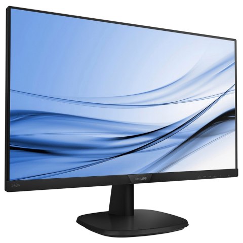 Monitor Philips 243V7QDAB/00 (23,6"; IPS/PLS; FullHD 1920x1080; HDMI, VGA; kolor czarny) Monitor Philips 243V7QDAB/00 (23,6"; IPS/PLS; FullHD 1920x1080; HDMI, VGA; kolor czarny)