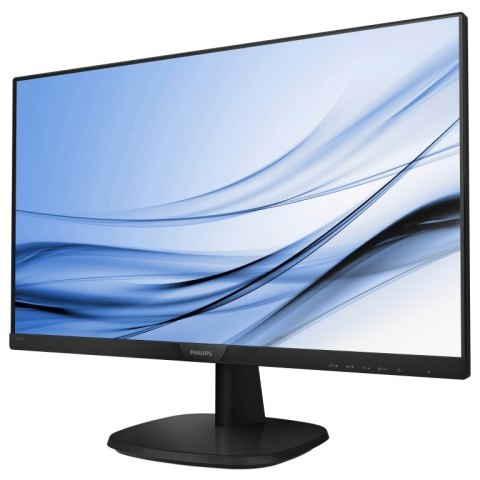 Monitor Philips 273V7QJAB/00 (27"; IPS/PLS; FullHD 1920x1080; DisplayPort, HDMI, VGA; kolor czarny) Monitor Philips 273V7QJAB/00 (27"; IPS/PLS; FullHD 1920x1080; DisplayPort, HDMI, VGA; kolor czarny)