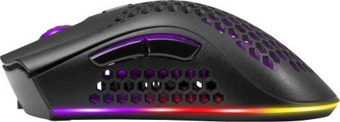 DEFENDER MYSZ BEZPRZEWODOWA GM-709L WARLOCK RF RGB 2400DPI 8P, 5 TRYBÓW PODŚWIETLENIA, DZIUROWANA 52709 DEFENDER MYSZ BEZPRZEWODOWA GM-709L WARLOCK RF RGB 2400DPI 8P, 5 TRYBÓW PODŚWIETLENIA, DZIUROWANA 52709