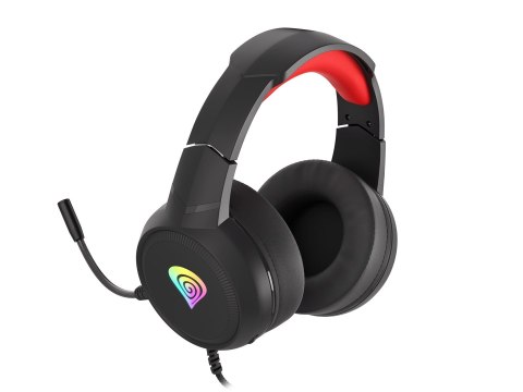GENESIS SŁUCHAWKI Z MIKROFONEM NEON 200 RGB NSG-1609 GENESIS SŁUCHAWKI Z MIKROFONEM NEON 200 RGB NSG-1609