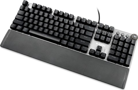 Klawiatura mechaniczna IBOX Aurora K-3 IKGMK3 (USB; (US); kolor czarny) Klawiatura mechaniczna IBOX Aurora K-3 IKGMK3 (USB; (US); kolor czarny)