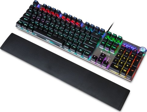 Klawiatura mechaniczna IBOX Aurora K-3 IKGMK3 (USB; (US); kolor czarny) Klawiatura mechaniczna IBOX Aurora K-3 IKGMK3 (USB; (US); kolor czarny)