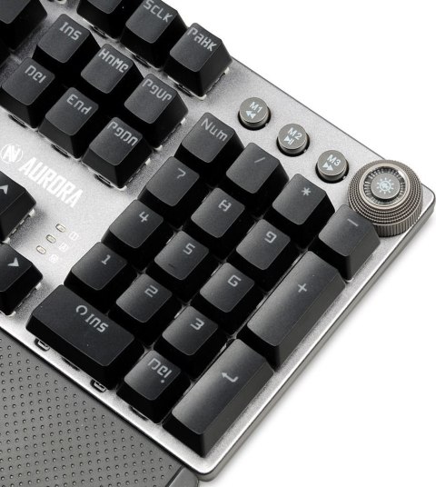 Klawiatura mechaniczna IBOX Aurora K-3 IKGMK3 (USB; (US); kolor czarny) Klawiatura mechaniczna IBOX Aurora K-3 IKGMK3 (USB; (US); kolor czarny)