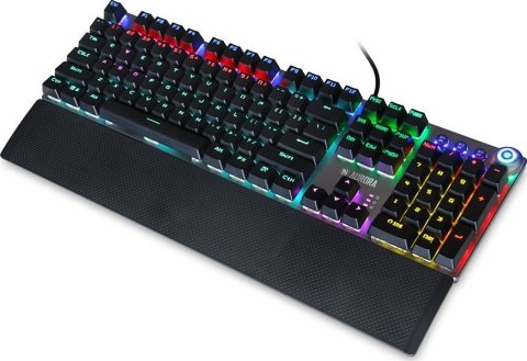 Klawiatura mechaniczna IBOX Aurora K-3 IKGMK3 (USB; (US); kolor czarny) Klawiatura mechaniczna IBOX Aurora K-3 IKGMK3 (USB; (US); kolor czarny)