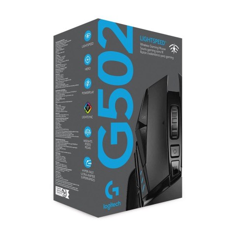 MYSZ GAMINGOWA LOGITECH G502 Lightspeed Black MYSZ GAMINGOWA LOGITECH G502 Lightspeed Black