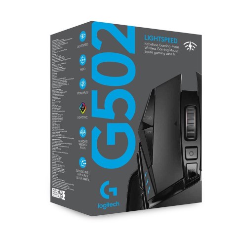 MYSZ GAMINGOWA LOGITECH G502 Lightspeed Black MYSZ GAMINGOWA LOGITECH G502 Lightspeed Black