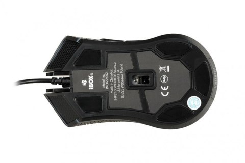 Mysz IBOX Aurora A-3 IMOGS9002 (optyczna; 6200 DPI; kolor czarny) Mysz IBOX Aurora A-3 IMOGS9002 (optyczna; 6200 DPI; kolor czarny)
