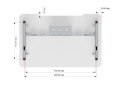Biurko gamingowe  SPC Gear GD100 Onyx White (SPG168) (WYPRZEDAŻ)