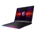 MSI Raider GE68 HX 14VHG-408PL i9-14900HX 16" 16:10 UHD+ MiniLED 120Hz IPS-level panel 32GB DDR5 SSD2TB RTX 4080 12GB Win11