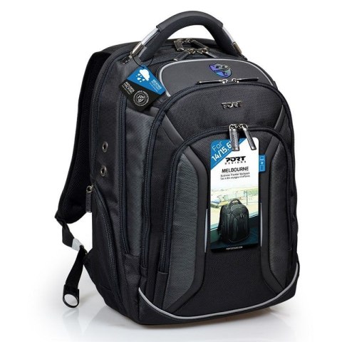 Plecak na laptopa PORT DESIGNS Melbourne 170400 (15,6"; kolor czarny) Plecak na laptopa PORT DESIGNS Melbourne 170400 (15,6"; kolor czarny)