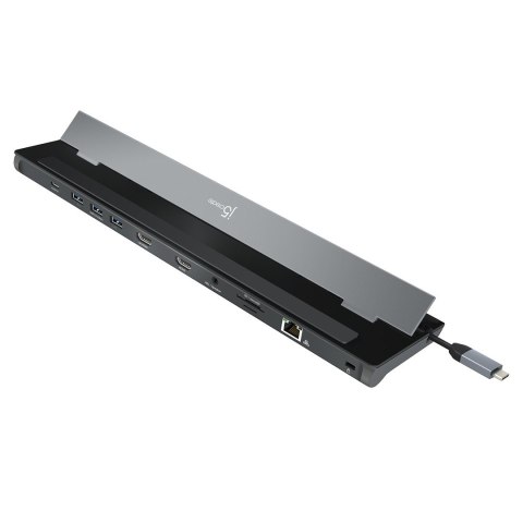 Stacja dokująca j5create USB-C Dual HDMI Docking Station 2xHDMI/3xUSB3.0/1xUSB-C/Card Reader/RJ45 Gigabit/3.5mm combo audio jack Stacja dokująca j5create USB-C Dual HDMI Docking Station 2xHDMI/3xUSB3.0/1xUSB-C/Card Reader/RJ45 Gigabit/3.5mm combo audio jack