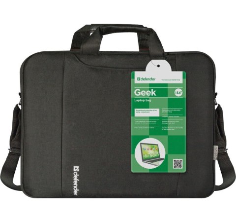 DEFENDER TORBA DO LAPTOPA GEEK 15.6" CZARNA 26084 DEFENDER TORBA DO LAPTOPA GEEK 15.6" CZARNA 26084
