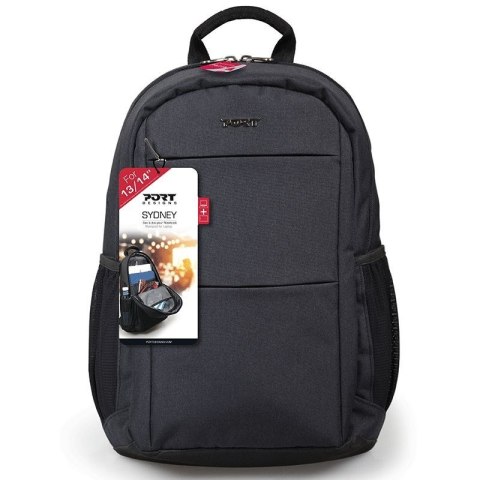 Plecak na laptopa PORT DESIGNS Sydney 135074 (13/14"; kolor czarny) Plecak na laptopa PORT DESIGNS Sydney 135074 (13/14"; kolor czarny)