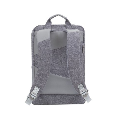 RIVACASE PLECAK NA LAPTOP 15,6" EGMONT, SZARY, 18L, EKO-SKÓRA I TWEED, KIESZENIE NA TABLET 10", SMARTFON, DOKUMENTY I AKCES. RIVACASE PLECAK NA LAPTOP 15,6" EGMONT, SZARY, 18L, EKO-SKÓRA I TWEED, KIESZENIE NA TABLET 10", SMARTFON, DOKUMENTY I AKCES.