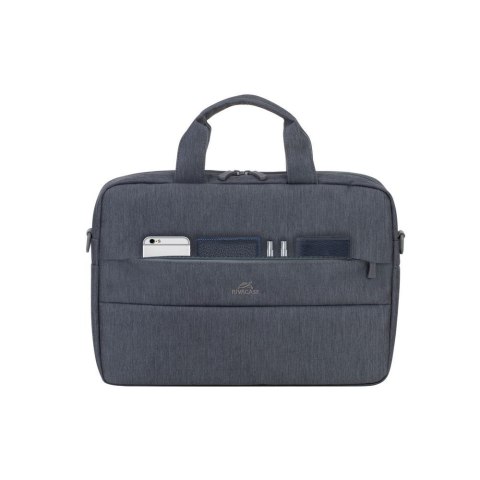 RIVACASE TORBA NA LAPTOP 14" PRATER, CIEMNOSZARA, ANTYKRADZIEŻOWA, MATERIAŁ WODOODPORNY, KIESZENIE NA TABLET, SMARTFON, AKCES RIVACASE TORBA NA LAPTOP 14" PRATER, CIEMNOSZARA, ANTYKRADZIEŻOWA, MATERIAŁ WODOODPORNY, KIESZENIE NA TABLET, SMARTFON, AKCES