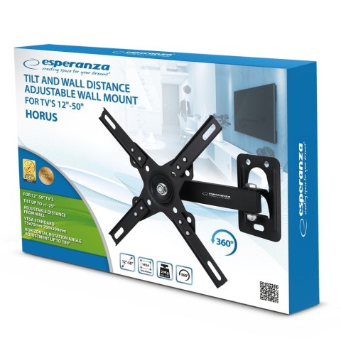 ESPERANZA UCHWYT DO TV 12''-50'' HORUS ERW011 ESPERANZA UCHWYT DO TV 12''-50'' HORUS ERW011