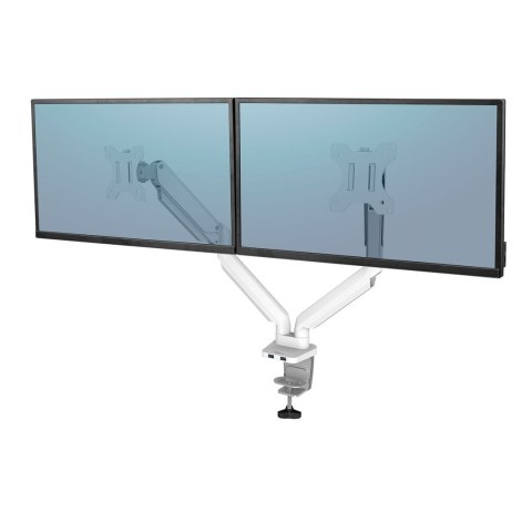Fellowes Ergonomia ramię na 2 monitory - seria Platinum, białe Fellowes Ergonomia ramię na 2 monitory - seria Platinum, białe