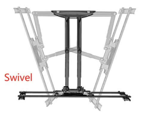 GEMBIRD UCHWYT ŚCIENNY REGULOWANY LCD 40"-80" VESA MAX 600 X 400MM, DO 50KG GEMBIRD UCHWYT ŚCIENNY REGULOWANY LCD 40"-80" VESA MAX 600 X 400MM, DO 50KG
