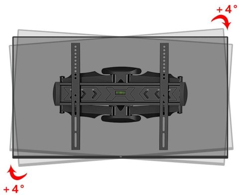 GEMIRD UCHWYT ŚCIENNY LCD 32"-58" VESA MAX 400 X 400MM, DO 36KG GEMIRD UCHWYT ŚCIENNY LCD 32"-58" VESA MAX 400 X 400MM, DO 36KG