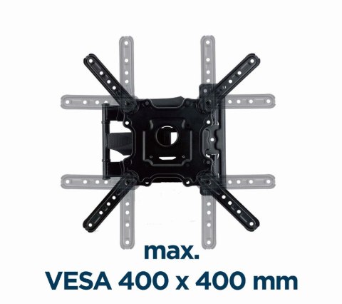 GEMIRD UCHWYT ŚCIENNY REGULOWANY LCD 32"-55" VESA MAX 400 X 400MM, DO 32KG GEMIRD UCHWYT ŚCIENNY REGULOWANY LCD 32"-55" VESA MAX 400 X 400MM, DO 32KG