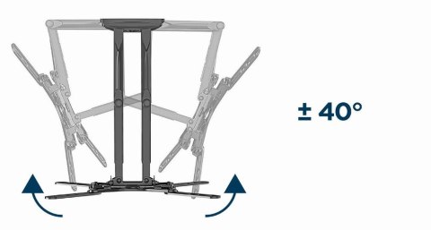 GEMIRD UCHWYT ŚCIENNY REGULOWANY LCD 32"-60" VESA MAX 400 X 400MM, DO 36KG GEMIRD UCHWYT ŚCIENNY REGULOWANY LCD 32"-60" VESA MAX 400 X 400MM, DO 36KG