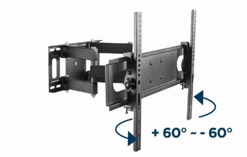 GEMBIRD UCHWYT ŚCIENNY LCD 37"-70" VESA MAX 600 X 400MM, DO 35KG GEMBIRD UCHWYT ŚCIENNY LCD 37"-70" VESA MAX 600 X 400MM, DO 35KG