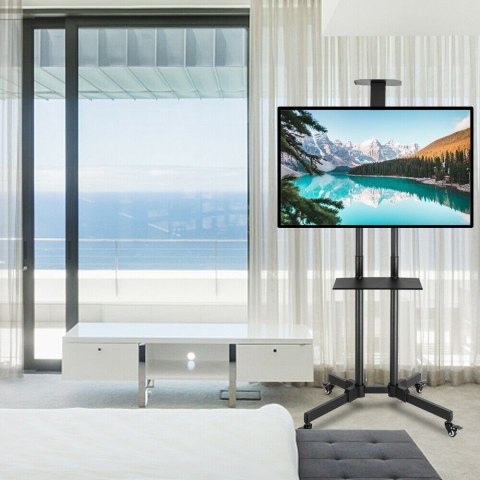 TECHLY STOJAK MOBILNY TV LED/LCD 37-70 CALI 50KG 2 TECHLY STOJAK MOBILNY TV LED/LCD 37-70 CALI 50KG 2