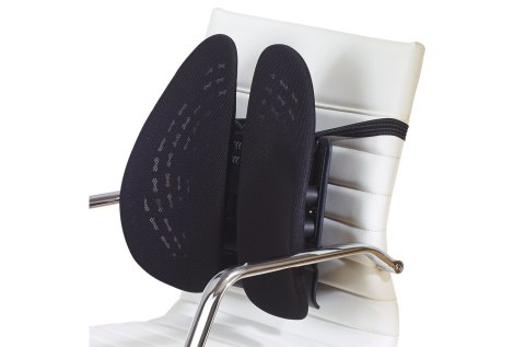 Kensington Podpórka dopasowująca się do pleców SmartFit, czarna Kensington Podpórka dopasowująca się do pleców SmartFit, czarna