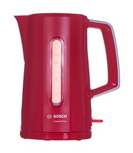Czajnik elektryczny BOSCH TWK 3A014 (2400W 1.7l; kolor czerwony)
