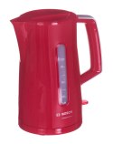 Czajnik elektryczny BOSCH TWK 3A014 (2400W 1.7l; kolor czerwony)