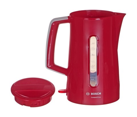 Czajnik elektryczny BOSCH TWK 3A014 (2400W 1.7l; kolor czerwony) Czajnik elektryczny BOSCH TWK 3A014 (2400W 1.7l; kolor czerwony)