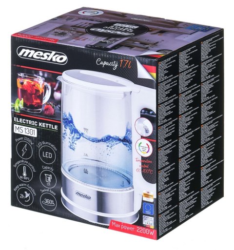 Czajnik elektryczny MESKO MS 1301w Czajnik elektryczny MESKO MS 1301w