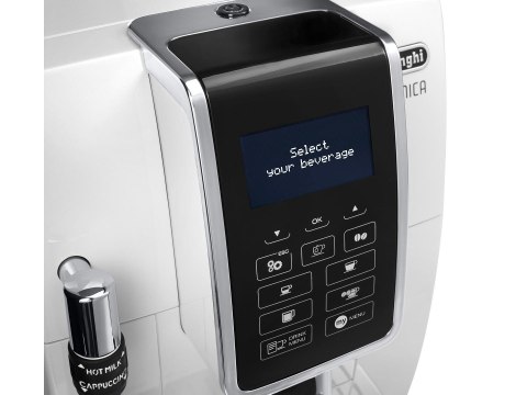 Ekspres ciśnieniowy DeLonghi ECAM 350.35.W (1450W; kolor biały) Ekspres ciśnieniowy DeLonghi ECAM 350.35.W (1450W; kolor biały)