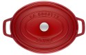 Garnek żeliwny owalny STAUB 40509-866-0 - czerwony 5.5 ltr