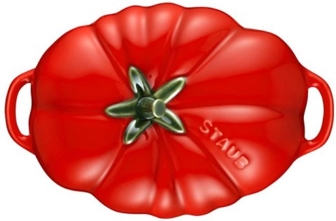 Mini Cocotte ceramiczny owalny pomidor STAUB 40511-855-0 - czerwony 500 ml Mini Cocotte ceramiczny owalny pomidor STAUB 40511-855-0 - czerwony 500 ml