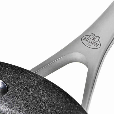 Patelnia BALLARINI Salina Granitium 1H z pokrywką granitowa 28 cm 75002-812-0 Patelnia BALLARINI Salina Granitium 1H z pokrywką granitowa 28 cm 75002-812-0