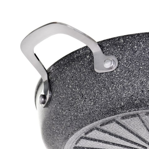 Patelnia BALLARINI Salina Granitium głęboka z 2 uchwytami granitowa 28 cm 75002-810-0 Patelnia BALLARINI Salina Granitium głęboka z 2 uchwytami granitowa 28 cm 75002-810-0