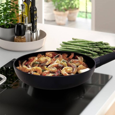 Patelnia/Wok Marble 28cm MR-1217-28 Maestro Patelnia/Wok Marble 28cm MR-1217-28 Maestro