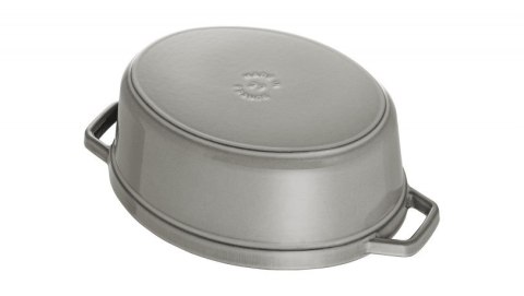 STAUB Garnek żeliwny owalny 3,2l grafitowy STAUB Garnek żeliwny owalny 3,2l grafitowy
