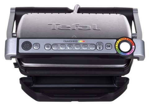 Grill Tefal OptiGrill GC712D34 (stołowy-zamknięty; 2000W; kolor inox) Grill Tefal OptiGrill GC712D34 (stołowy-zamknięty; 2000W; kolor inox)