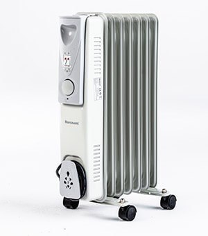 Grzejnik olejowy Ravanson OH-07 (1500W; 7; kolor szary) Grzejnik olejowy Ravanson OH-07 (1500W; 7; kolor szary)