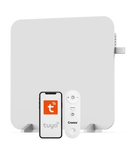Promiennik podczerwieni Cronos Titanium CR-500TWP 450W z WiFi i pilotem biały (WYPRZEDAŻ)