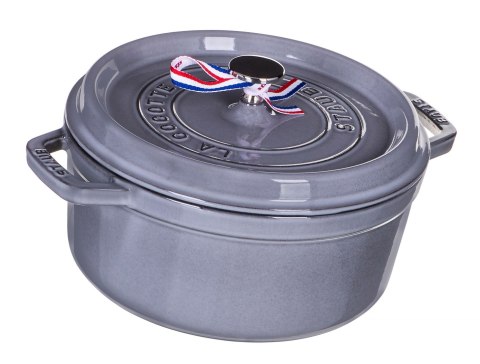 STAUB Garnek żeliwny okrągły 40500-246-0 3,8l grafitowy STAUB Garnek żeliwny okrągły 40500-246-0 3,8l grafitowy