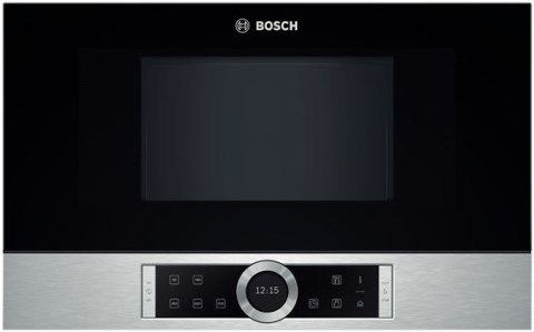 Kuchenka mikrofalowa BOSCH BFL634GS1 (900W; 21l; kolor inox) Kuchenka mikrofalowa BOSCH BFL634GS1 (900W; 21l; kolor inox)