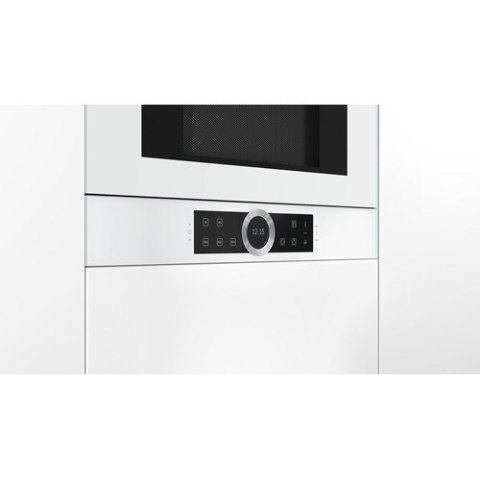 Kuchenka mikrofalowa BOSCH BFR634GW1 (900W; 21l; kolor biały) Kuchenka mikrofalowa BOSCH BFR634GW1 (900W; 21l; kolor biały)