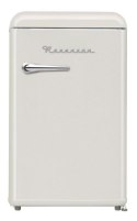 Lodówka Retro Ravanson LKK-120RC (545mm x 895mm x 585 mm; 106 l; Klasa A++; kremowy)